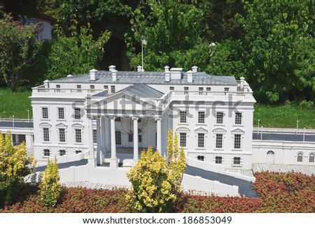 The White House, USA.Klagenfurt. Miniature Park \