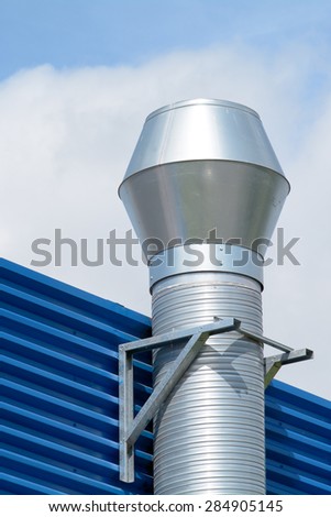 Industrial Unit with aluminum chimney
