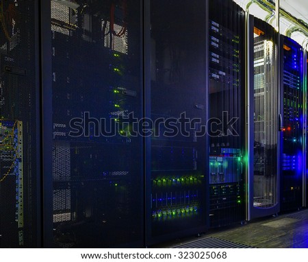 part of mainframes in the data center