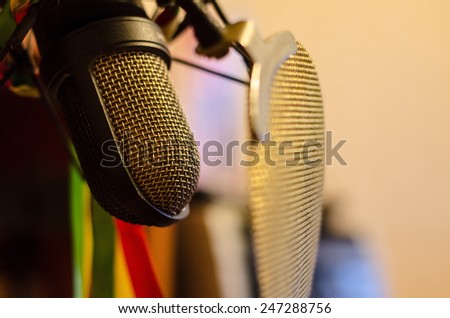 record studio microphone