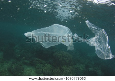 Plastic pollution of ocean