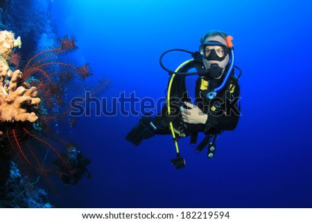 Scuba Diving in Ocean