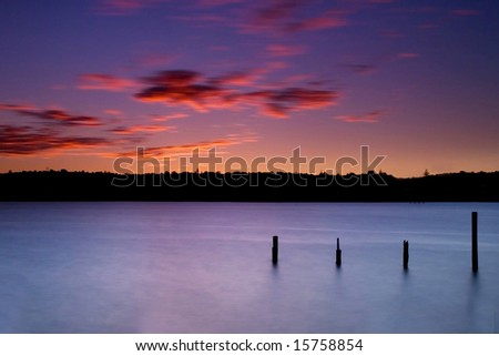 Harbor at Sunset