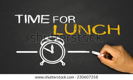 time for lunch