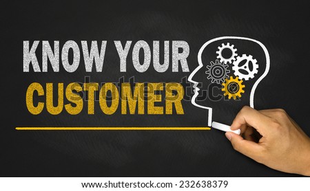 know your customer concept on blackboard