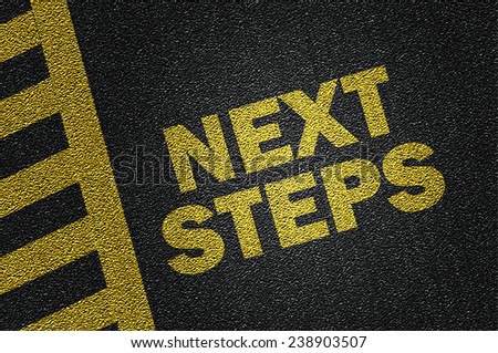 next steps on the road
