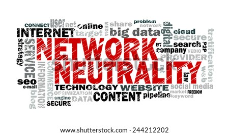 network neutrality word cloud with related tags