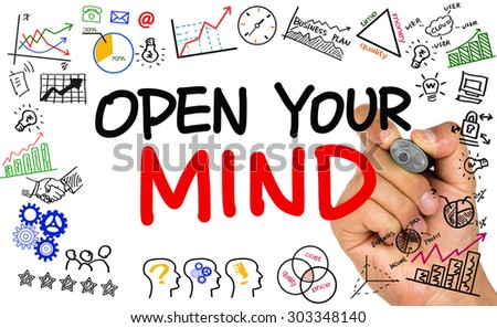 open your mind concept