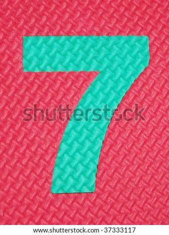 Green Number 7