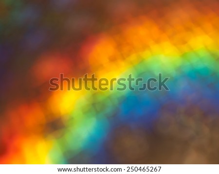 artificial rainbow