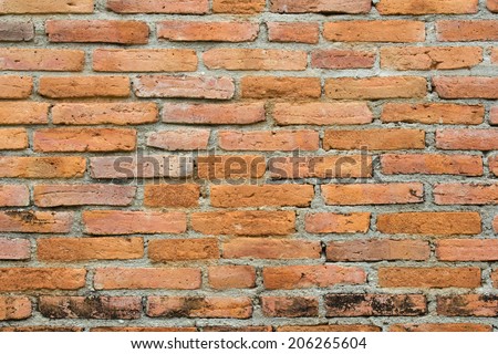 old brick wall back ground