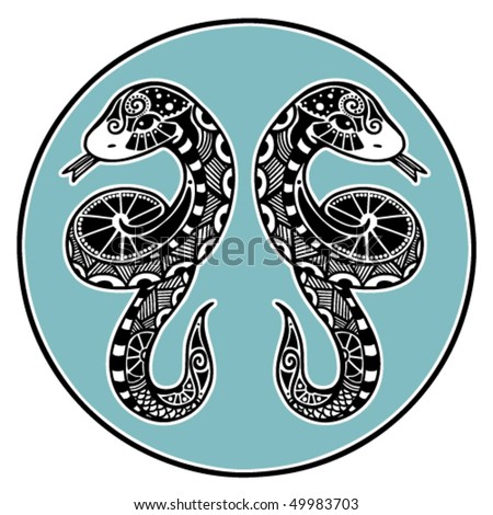 Pictures Of Zodiac Signs. stock vector : Zodiac signs -