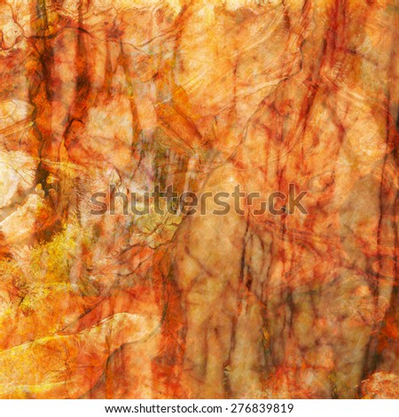 Marble streaked pale orange background