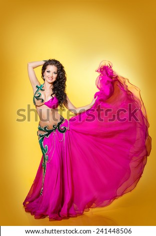 Belly dancer woman belly dance Beautiful arabian girl, sexy woman, bellydance, gorgeous indian woman, studio isolated, series
