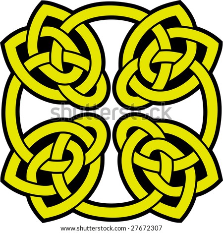 Size:450x470 - Tribal: Celtic Spiral Tattoo