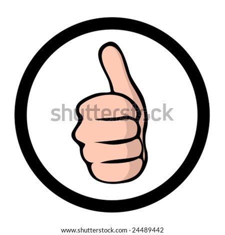 thumbs up icon. stock vector : thumbs up,