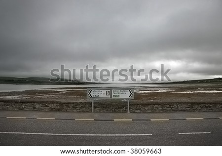 Road to Valentia Island, Kerry, Ireland