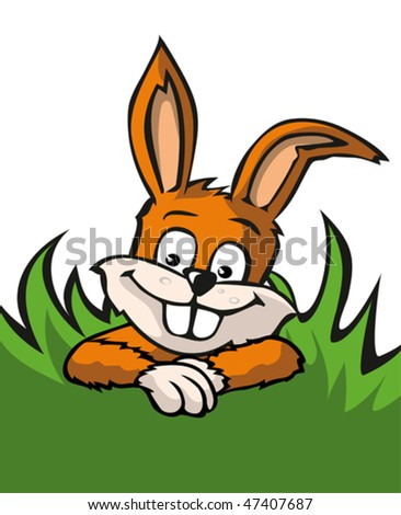 easter bunny pics funny. stock vector : Easter bunny in