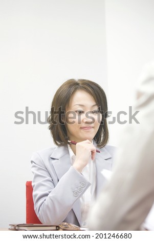 Business woman have a meeting