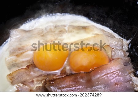 An Image of Bacon And Eggs