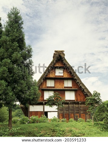 Village Of The Houses With The Steep Roof