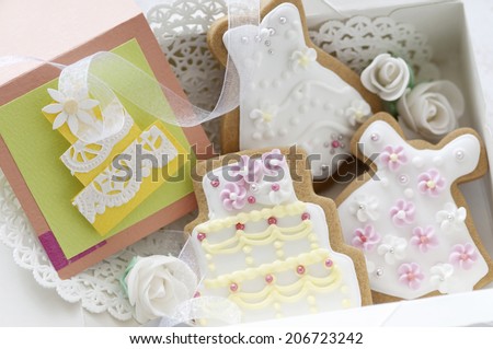 Cake Cookies And Wedding Dress