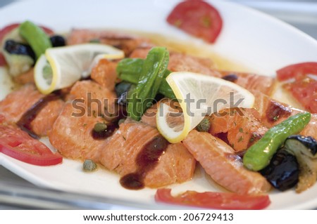An Image of Salmon Dish