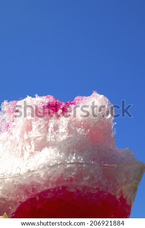 An Image of Shaved Ice