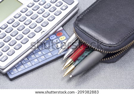 Writing Instruments and the Desk Calculator