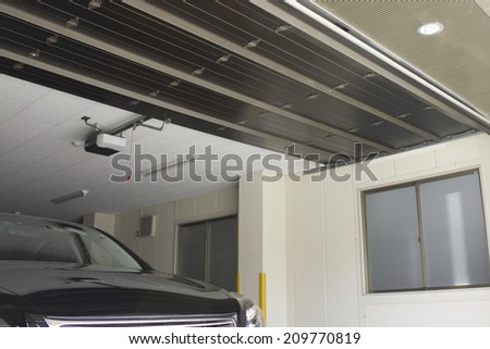Flip-up Door of the Garage