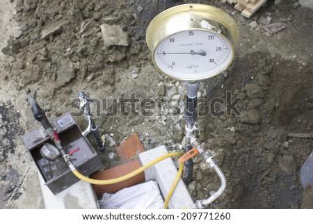 Water Pressure Measurement of Water