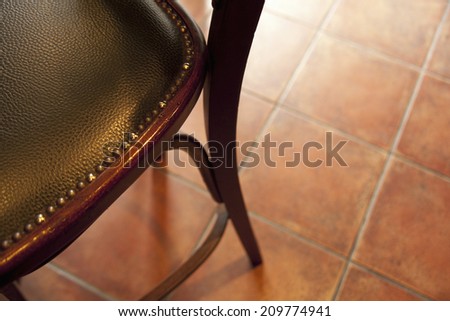 Terracotta Floors and Chair