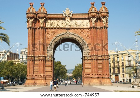 Triumph Arch,  Barcelona, Spain