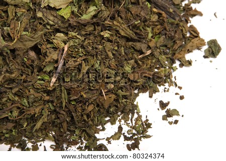 Dry Mint Leaves