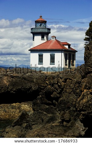 Lime Kiln Lighthouse; San Juan Island, Washington