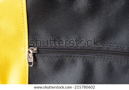 Zip bag background