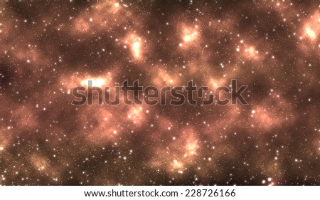 Pink galaxy bokeh background