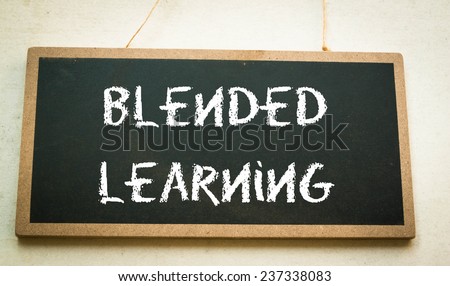Text blended learning on board