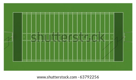 American Football Field. Aerial View Stock Photo 63792256 : Shutterstock