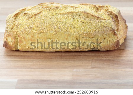 Ciabatta corn bread