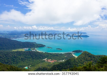 Langkawi Island landscape, Malaysia
