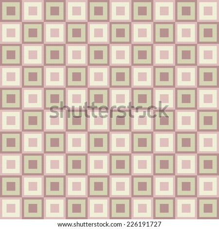 Patterned squares (tiles), pink and green (constructed of marble photo).