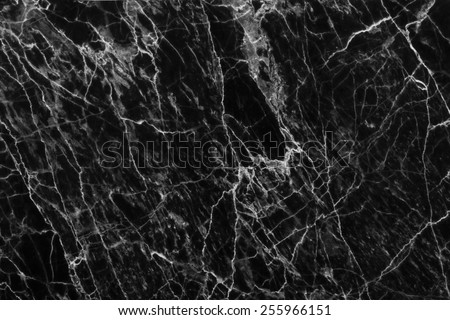 black marble patterned texture background , abstract marble in natural patterned for design.
