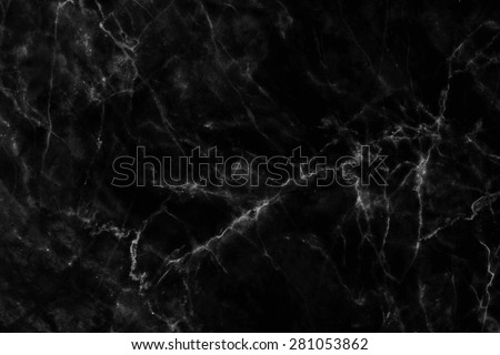 Abstract black marble patterned (natural patterns) texture background for design.