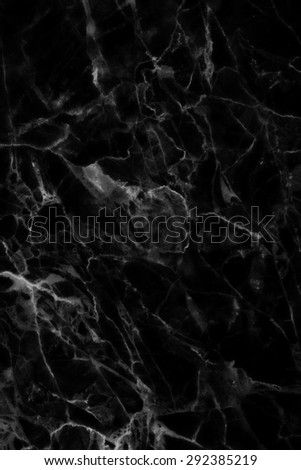 Black marble texture background in natural patterned  for design, Abstract marble in black and white.
