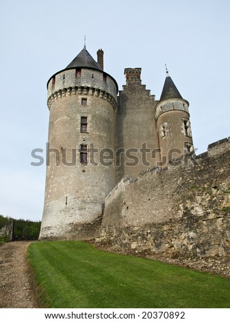 The medieval French castle