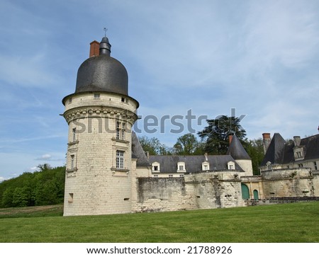 Old french castle in Normandie