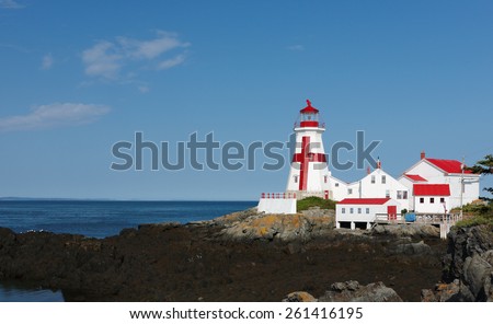 East Quoddy Lighthouse, New Brunswick, Canada