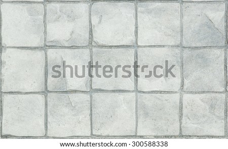 Gray stamped concrete flooring texture in natural patterned for background and design