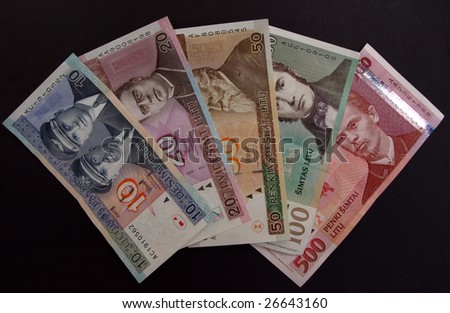 Lithuanian currency litas